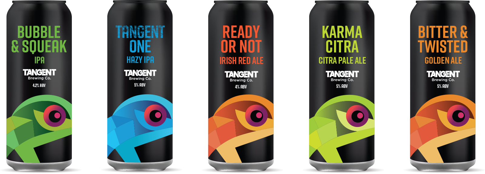 Tangent Brewing range